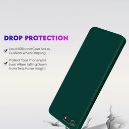 LIRAMARK Unisex Silicone Impact Resistant Realme C2 Back Case image 3