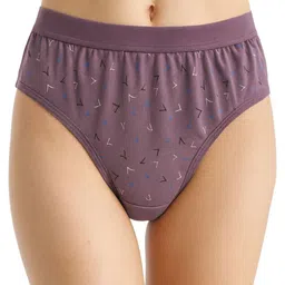 FiveFlag Pack Of 3 Printed Pure Combed Cotton Mid-Rise Hipster Briefs image 5