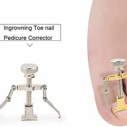 digital shoppy Ingrown Toenail Correction Tool with CASE | Feet Toe Nail Pedicure Corrector Lifter Fixer Toe Nail Straightener Tool-Pack of 2 image 2