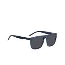 HUGO Men Rectangle Sunglasses with UV Protected Lens 077PJP55IR-picture-39