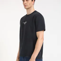 Calvin Klein Jeans Men Typography Applique T-shirt image 5