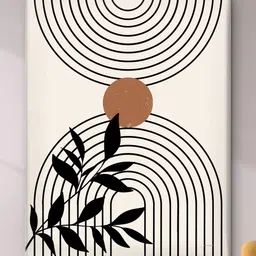 Myntra Elegant Homes Off White Canvas Wall Paintings image 3