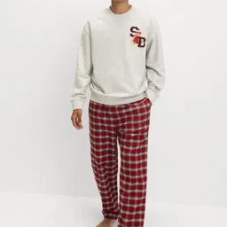 Marks & Spencer Printed Tshirt With Pyjamas-picture-39