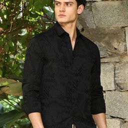 Campus Sutra Men Comfort Regular Fit Printed Cotton Shirt-picture-24