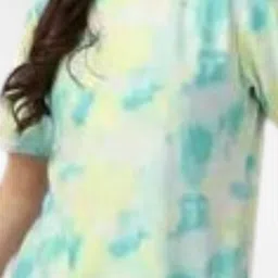 NEYSA Tie & Dye Round Neck T-Shirt & Joggers image 2