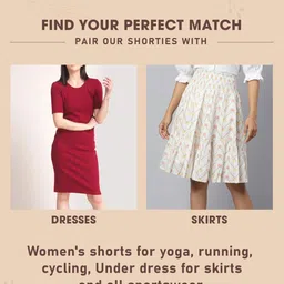 urban adventure Pack of 3 Solid Women Multicolor Cycling Shorts image 4