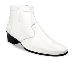 Bxxy Men Heel Height Increasing Casual Party Wear Zip boot On Cuban Sole-picture-34