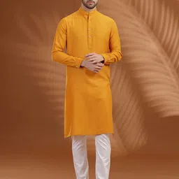 Modi Kurta Mandarin Collar A-Line Kurtas-picture-35