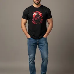 OUTLAWS Men Printed T-shirt image 4
