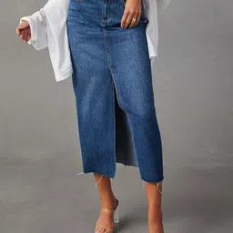 DressBerry Women Straight Maxi Skirt-picture-45
