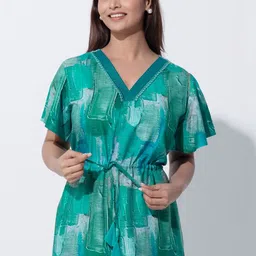 Maybell Printed Maxi Nightdress image 2