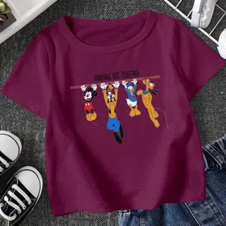 FIONAA TRENDZ Kids Graphic Printed Cotton T Shirt-picture-54