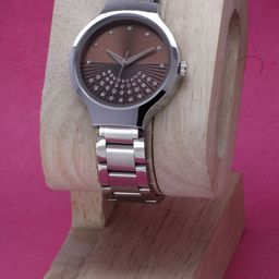 VIRAKTI Women Embellished Dial Bracelet Style Analogue Watch H-24-BROWN-S01-picture-9