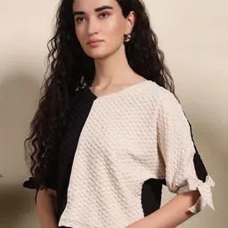 The Dry State Colourblocked Kimono Sleeve Top image 5