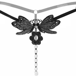 dealseven fashion Women Thong Black Panty-picture-24