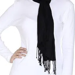 ESSENTIELE Women Stole With Fringed Border image 5