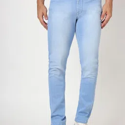 AMSWAN Men Low-Rise Heavy Fade Stretchable Jeans-picture-22