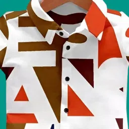 BAESD Boys Classic Floral Printed Casual Shirt image 4