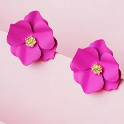 BISHTY Stainless Steel Floral Studs-image-39
