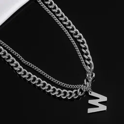 DressBerry W-Shaped Layered Pendant Chain-picture-25