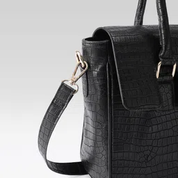 Carlton London Textured Structured Handheld Bag image 4