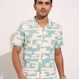 7 Alt by Pantaloons Men Slim Fit Opaque Casual Shirt-picture-34