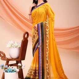 Mitera Pure Chiffon Designer Saree image 4