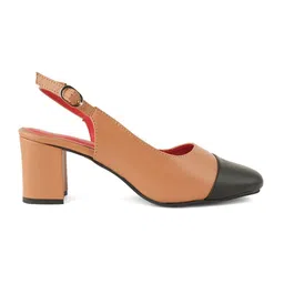 DressBerry Colourblocked Block Pumps image 4