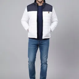 Adobe Men Colourblocked Lightweight Puffer Jacket image 2