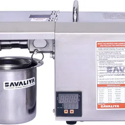 savaliya industries Savaliya Home Use Oil Maker Machine Temp. Controller HEX -- Made in India 750 W Food Processor image 2