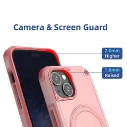 Luxury Kase Solid Printed iPhone 13 Back Case Mobile Accessories image 4