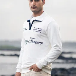 Powerlook Men Printed Sweatshirt image 4