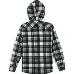 CAVIO Boys Comfort Checked Casual Shirt Comes With Jacket image 3