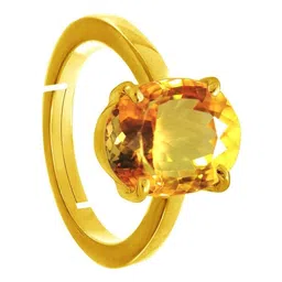 RRVGEM 11.00 RATTI Citrine Sunela GemStone Oval Cut Ring image 2