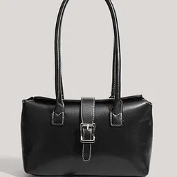 CORSICA Women Solid Structured Buckle Detail-picture-37