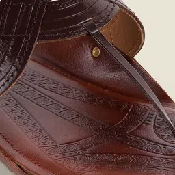 Metro Men Leather Comfort Sandals image 3