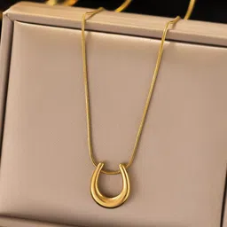 Designs & You Gold-Plated Contemporary Pendants with Chains-picture-22