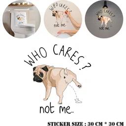 Flenzy Beige & Black Printed Water-Proof Self-Adhesive Wall Stickers-picture-12