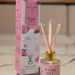 Lush and Melts Pink Water Lily Aroma Oil Reed Diffuser - 50 ml-picture-23