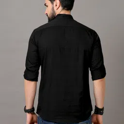 tallwalker Men Solid Pure Cotton Straight Kurta image 2