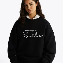 Kotty Women Typography Printed Full Sleeve Sweatshirt-picture-35