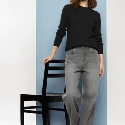 The Roadster Lifestyle Co Self design Woollen Pullover-picture-30