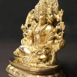 Exotic India Gold-Toned Religious Figurine Showpiece-image-75