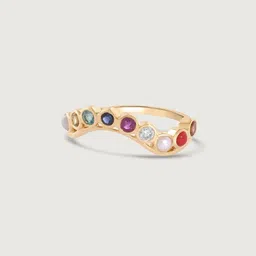 Mia By Tanishq Women 14Kt Gold Finger Ring With 0.75 Carat Diamond - 1.86 g-image-94