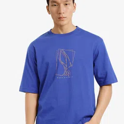 RARE RABBIT Men Graphic Printed Round Neck Cotton T-shirt-picture-20