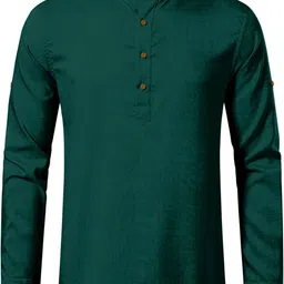 ZELINCO Men Thread Work Kurta image 3