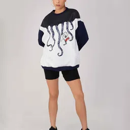 THE CLOTHING FACTORY Women Printed Sweatshirt-image-4