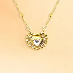 AIKA BY MINUTIAE Brass Gold-Plated Necklace-picture-34