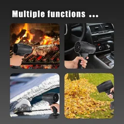 srs enterprises Small Cordless Jet Leaf Blower 130000RPM Handheld Electric Mini Dust/Dry Blower Air Blower image 5