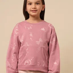 U.S. Polo Assn. Kids Girls Printed Sweatshirt-picture-38